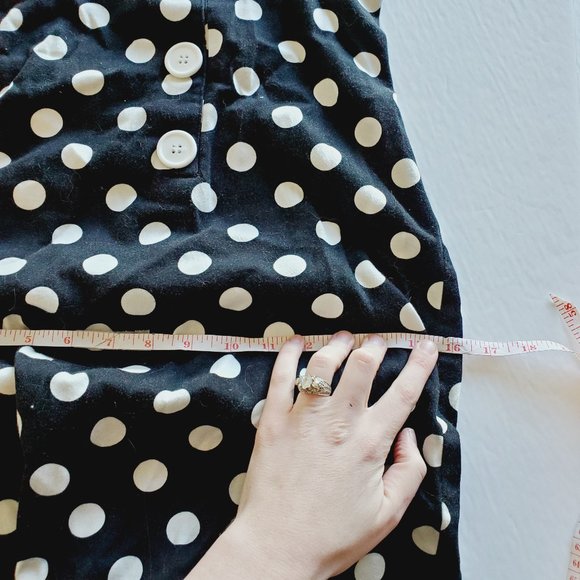 MODCLOTH ROCK STEADY Pin Up Rockabilly Black Dress - Picture 7 of 9